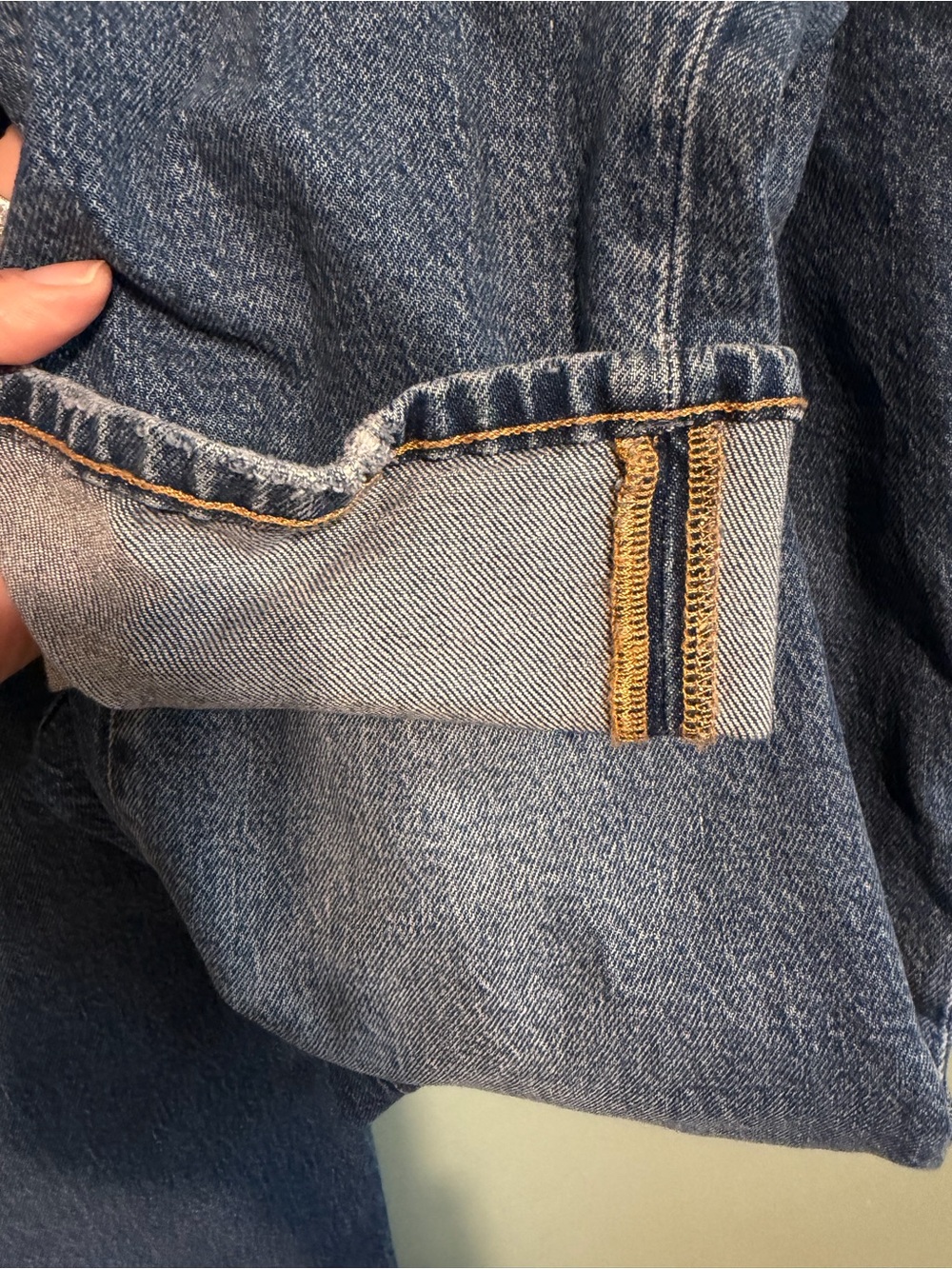 Good American The Weekender Cuffed Jeans NWT Size 8/29 - Picture 7 of 8